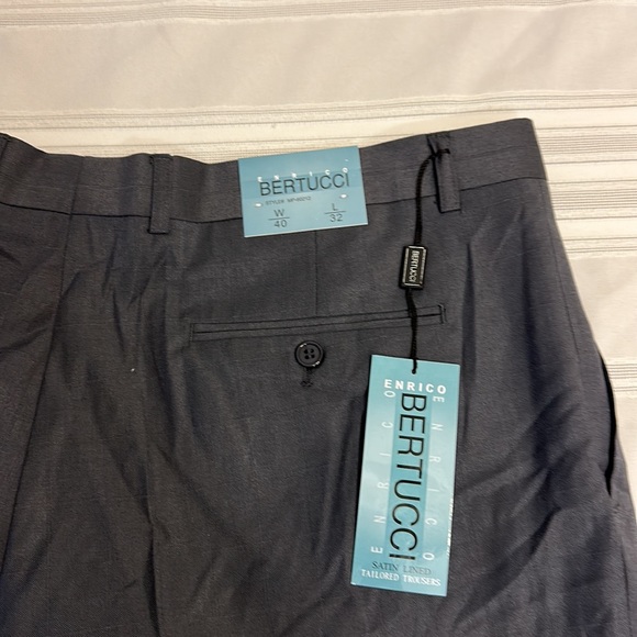 Bertucci Mens pant sz 40 color gray - Picture 7 of 9